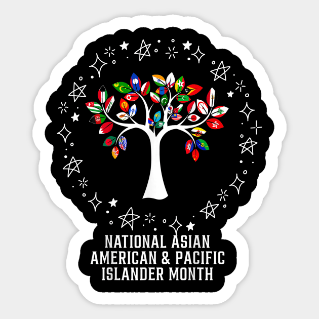 Asian Pacific American Heritage Month 2024 Sticker by Giftyshoop